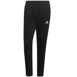 Spodnie męskie adidas Essentials Tapered Cuff Pants czarne GK9268