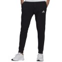 Spodnie męskie adidas Essentials Tapered Cuff Pants czarne GK9268