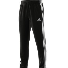 Spodnie męskie adidas Essentials Tapered Elasticcuff 3 Stripes Pant czarne GK8829