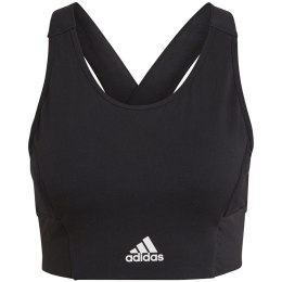 Stanik sportowy damski adidas Designed To Move Bra Top czarny GN8334