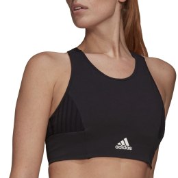 Stanik sportowy damski adidas Designed To Move Bra Top czarny GN8334