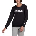 Bluza damska adidas Essentials Linear Sweatshirt czarna GL0718