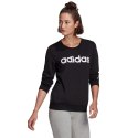 Bluza damska adidas Essentials Linear Sweatshirt czarna GL0718