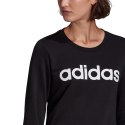 Bluza damska adidas Essentials Linear Sweatshirt czarna GL0718