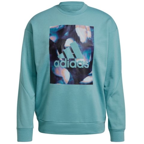 Bluza damska adidas uforu Sweatshirt niebieska GS3893