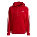 Bluza męska adidas Essentials Fleece czerwona GU2523