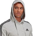 Bluza męska adidas Essentials Hoodie szara GK9080