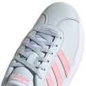 Buty dla dzieci adidas VL COURT 2.0 K niebiesko-różowe FY9151