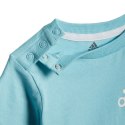 Komplet dla dzieci adidas Infants BOS Logo Summer Set niebiesko-granatowy GM8943