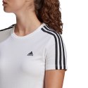 Koszulka damska adidas Essentials Slim T-Shirt biała GL0783