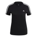 Koszulka damska adidas Essentials Slim T-Shirt czarna GL0784