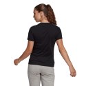 Koszulka damska adidas Essentials Slim T-Shirt czarna GL0784