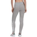 Legginsy damskie adidas Essentials High-Waist szare GL0638