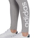 Legginsy damskie adidas Essentials High-Waist szare GL0638