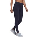 Legginsy damskie adidas Essentials High-Waisted Logo Leggings granatowe H07781