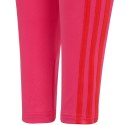 Legginsy dla dzieci adidas Designed 2 Move 3-stripes różowe GS8901