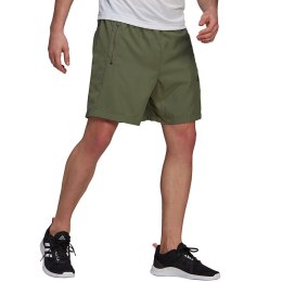 Spodenki męskie adidas D2M Woven Short khaki GT8163