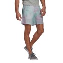 Spodenki męskie adidas Essentials Short fioletowo-zielone GL0065