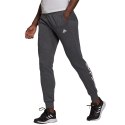 Spodnie damskie adidas Essentials Slim Tapered Cuffed Pant ciemnoszare HA0265