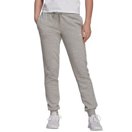 Spodnie damskie adidas Essentials Slim Tapered Cuffed Pant szare GM5548