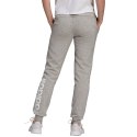 Spodnie damskie adidas Essentials Slim Tapered Cuffed Pant szare GM5548