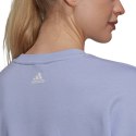 Bluza damska adidas U4U Soft Knit Swe fioletowa GS3879