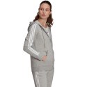 Bluza damska adidas W 3S Ft Fz Hd szara GL0802