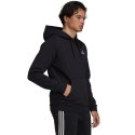 Bluza męska adidas Essentials Fleece czarna GV5294