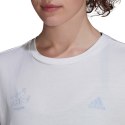 Koszulka damska adidas Signature Tee biała GV1345