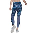 Legginsy damskie adidas AeroReady Designed To Move niebieskie GS6350