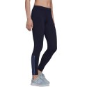 Legginsy damskie adidas Essentials Fitted granatowe H10252