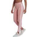 Legginsy damskie adidas Loungwear Essentials 3-Stripes różowe HD1828