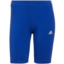 Spodenki damskie adidas Essentials 3-Stripes Bi niebieskie H07767