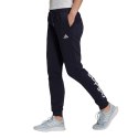 Spodnie damskie adidas Essentials French Terry Logo Pants granatowe H07857