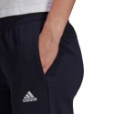 Spodnie damskie adidas Essentials French Terry Logo Pants granatowe H07857