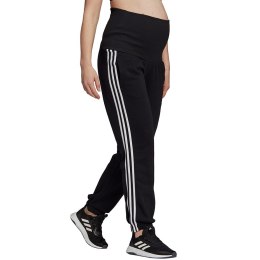 Spodnie damskie ciążowe adidas Essentials Cotton 3-Stripes Pants czarne GS8614