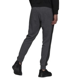 Spodnie męskie adidas Essentials French Terry Tapered Cuff 3-Stripes Pants szare H12256