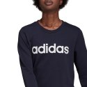 Bluza damska adidas Essentials Logo Sweatshirt granatowa H10141