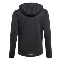 Bluza dla dzieci adidas Designed 2 Move 3-Stripes Hoodie czarna GN1500