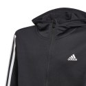 Bluza dla dzieci adidas Designed 2 Move 3-Stripes Hoodie czarna GN1500