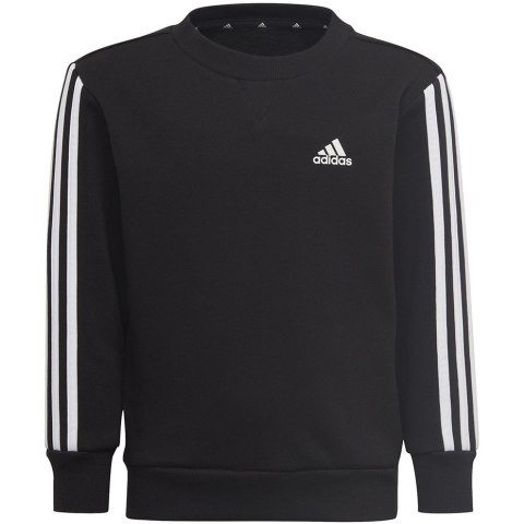 Bluza dla dzieci adidas Essentials 3 Stripes czarna H65788