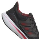 Buty męskie adidas EQ21 Run Shoes czarno-czerwone GZ4053