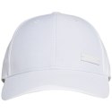 Czapka z daszkiem damska adidas Lightweight Metal Badge Baseball Cap biała OSFW GM6264