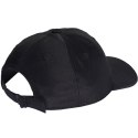 Czapka z daszkiem damska adidas Satin Baseball Cap czarna OSFW HA5550