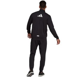 Dres męski adidas Logo Graphic Track Suit czarny HE2228