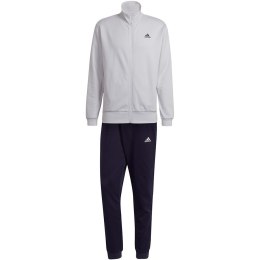 Dres męski adidas Logo Graphic Track Suit szaro-czarny H61134