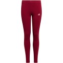 Legginsy dla dzieci adidas Essentials 3-Stripes Leggings czerwone HE1997