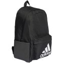 Plecak adidas Classic Badge of Sport 3 stripes czarno-biały HG0349