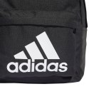 Plecak adidas Classic Badge of Sport 3 stripes czarno-biały HG0349