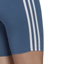 Spodenki damskie adidas Essentials 3-Stripes Bike Shorts niebieskie HD1803